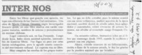Inter Nos  [artículo] Enrique Neiman.