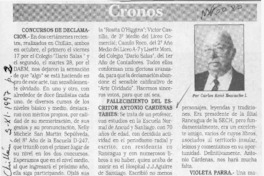 Cronos  [artículo] Carlos René Ibacache I.