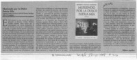 Muriendo por la dulce patria mía  [artículo] Milton Aguilar.