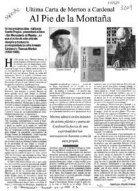 Al pie de la montaña