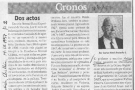 Cronos  [artículo] Carlos René Ibacache I.