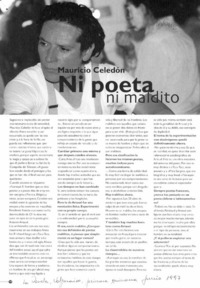 Ni poeta ni maldito  [artículo] Alfredo López J.