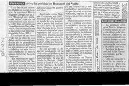 Sobre la poética de Rosamel del Valle  [artículo].