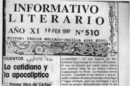 Lo cotidiano y lo apocalíptico