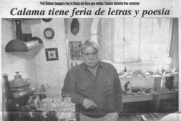 Calama tiene feria de letras y poesía