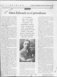 Otros Edwards en el periodismo