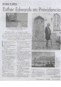 Esther Edwards en Providencia