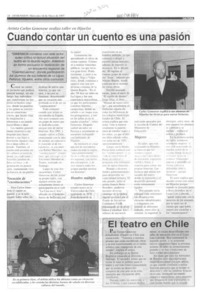 Cuando contar un cuento es una pasión