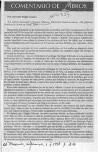 "La difícil juventud"  [artículo] Antonio Rojas Gómez.