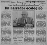 Un Narrador ecológico