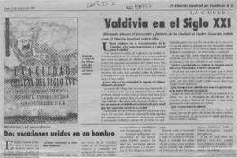 Valdivia en el siglo XXI  [artículo].