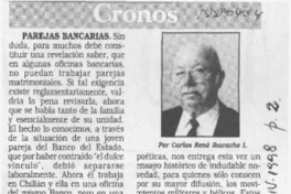 Cronos  [artículo] Carlos René Ibacache I.