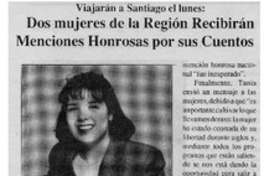 Dos mujeres de la región recibirán menciones honrosas por sus cuentos