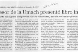 Profesor de la UMACH presentó libro infantil  [artículo].