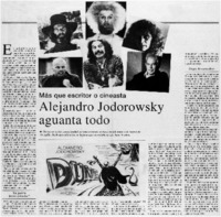 Alejandro Jodorowsky aguanta todo