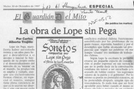La obra de Lope sin Pega