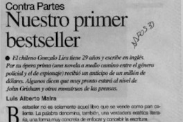 Nuestro primer bestseller  [artículo] Luis Alberto Maira.