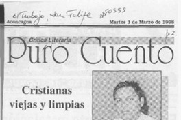 Cristianas viejas y limpias