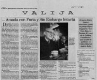 --Amada con furia y sin embargo intacta