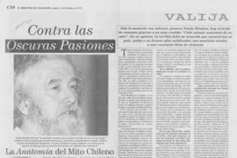Contra las oscuras pasiones