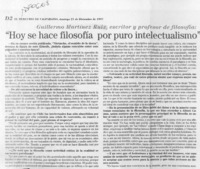 Muebles de Gabriela  [artículo] Lorenzo Torres Medina.