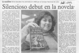 Silencioso debut en la novela  [artículo].