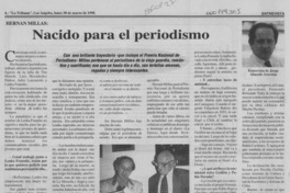Nacido para el periodismo