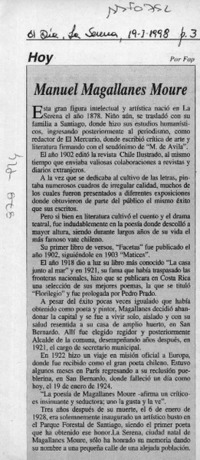 Manuel Magallanes Moure