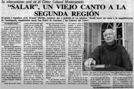 "Salar", un viejo canto a la Segunda Región