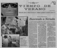 Buscando a Neruda  [artículo].