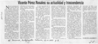 Vicente Pérez Rosales, su actividad y trascendencia  [artículo] Patricio Jeldres R.