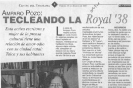 Tecleando la royal 38  [artículo].