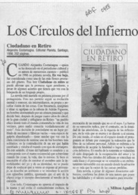 Los círculos del infierno  [artículo] Milton Aguilar.