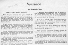 Historas convergentes  [artículo] María Teresa Parker de Bassi.