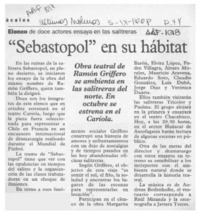 "Sebastopol" en su hábitat  [artículo].