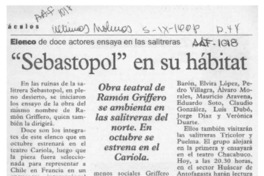 "Sebastopol" en su hábitat  [artículo].