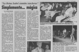 Simplemente -- mágica