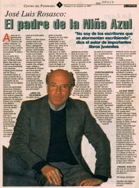 El Padre de la niña azul