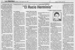 "El rucio Herminio"