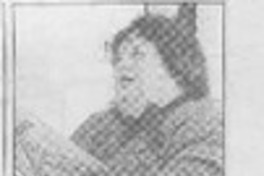 Elogiada escritora temuquense  [artículo].