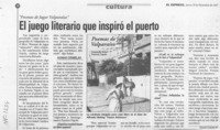 El juego literario que inspiró el puerto  [artículo] Denise Canelas W.