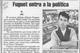 Fuguet entra a la política  [artículo].