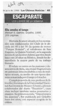 Ella amaba el tango  [artículo].