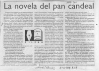 La novela del pan candeal  [artículo] Filebo.