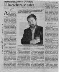 Ni la cachaza se salva  [artículo] Andrea Alonso.