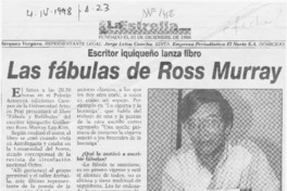 Las Fábulas de Ross Murray  [artículo].