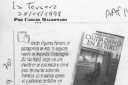 Libros  [artículo] Carlos Maldonado.