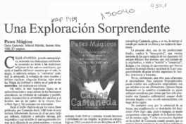 Una exploración sorprendente  [artículo] Francisco José Folch.