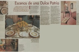 Escenas de una dulce patria