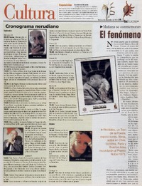 Cronograma nerudiano